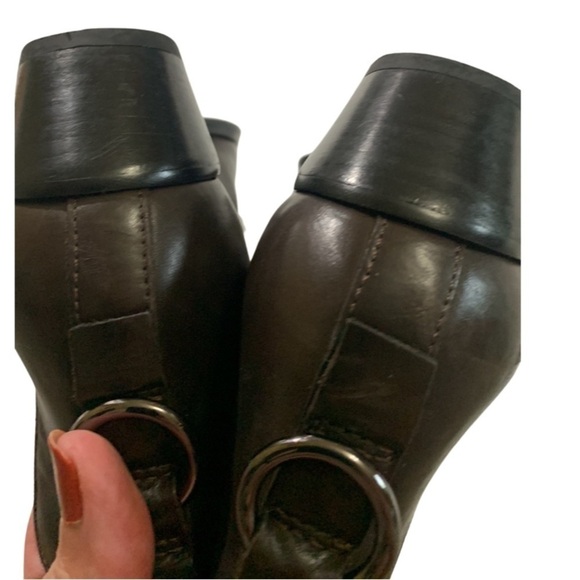 Franco Sarto A-Sloan brown leather ankle boot, 7, casual, bohemian, hippie - Picture 7 of 9